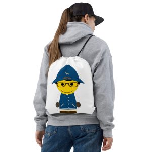 Sac à cordon (COLBOB-LOG001-BLU001)