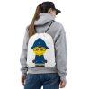 Sac à cordon (COLBOB-LOG001-BLU001)