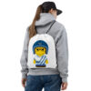 Sac à cordon (CHECAR-LOGBIK-BLUBLU1)