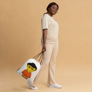 Sac à cordon (FORORA-LOGCC1-BLU001)