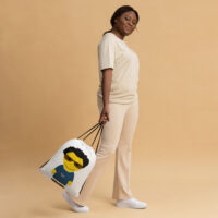Sac à cordon - sweatshirt marine - Benedict