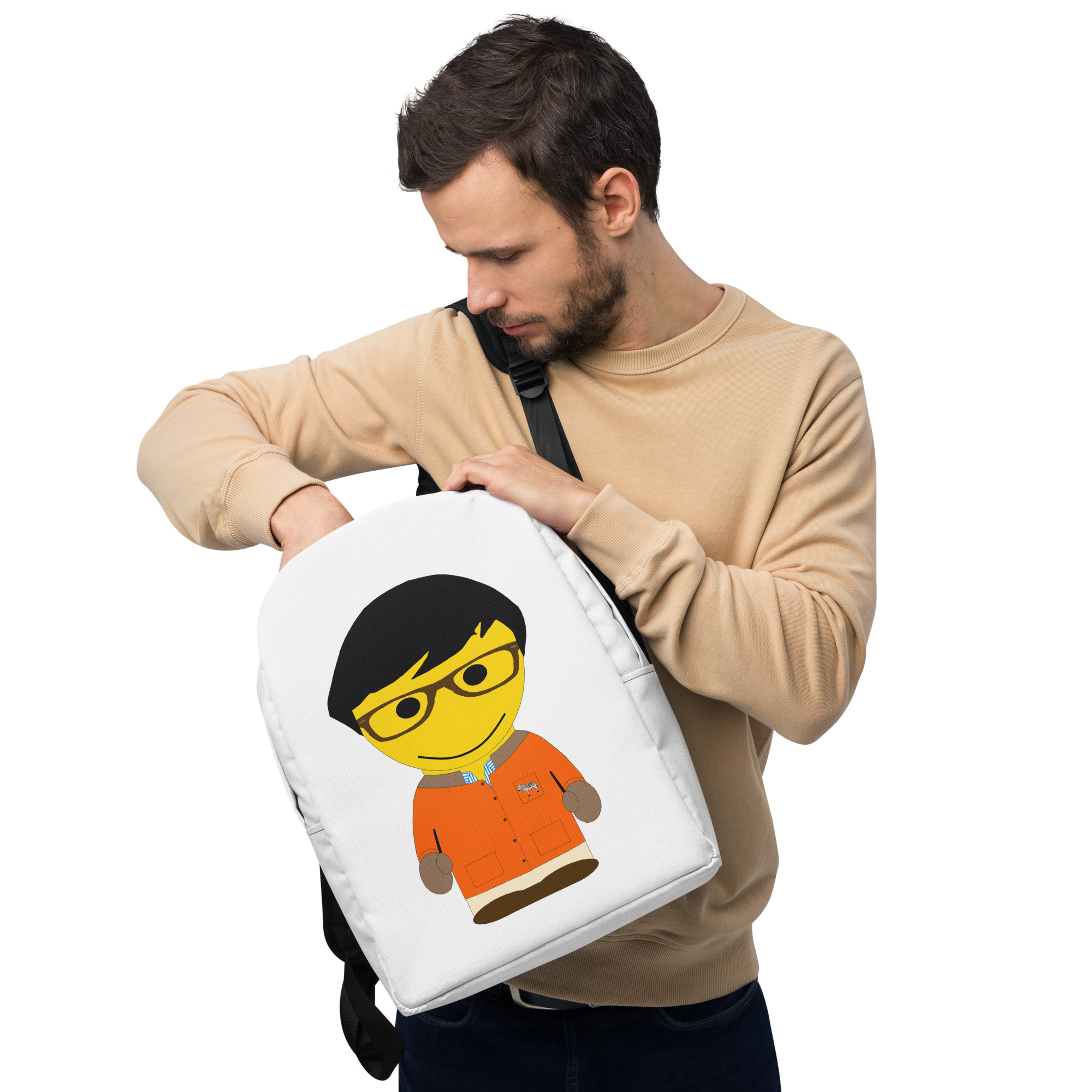 Sac à dos minimaliste (FORORA-LOGCC1-BLU001)