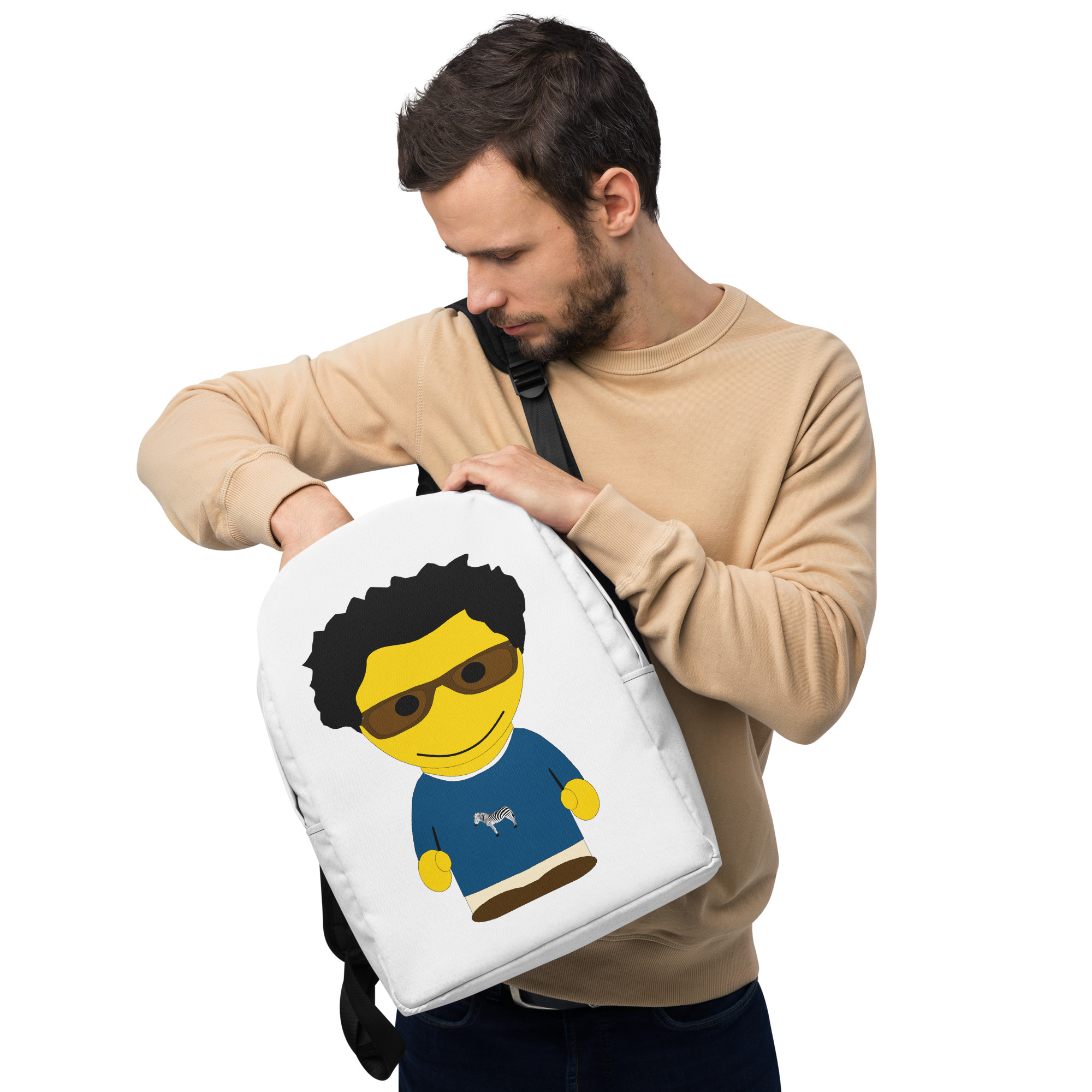 Sac à dos minimaliste (SWECC2-TSHNAV-BEI001)