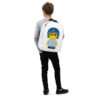 Sac à dos minimaliste (CHECAR-LOGBIK-BLUBLU1)
