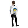 Sac à dos minimaliste (CHECAR-LOGBIK-BLUBLU1)