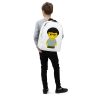 Sac à dos minimaliste (CHECAR-LOGCC1-BLUVER2)
