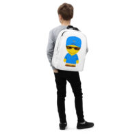 Sac à dos minimaliste - été - Charles - polo uni marine