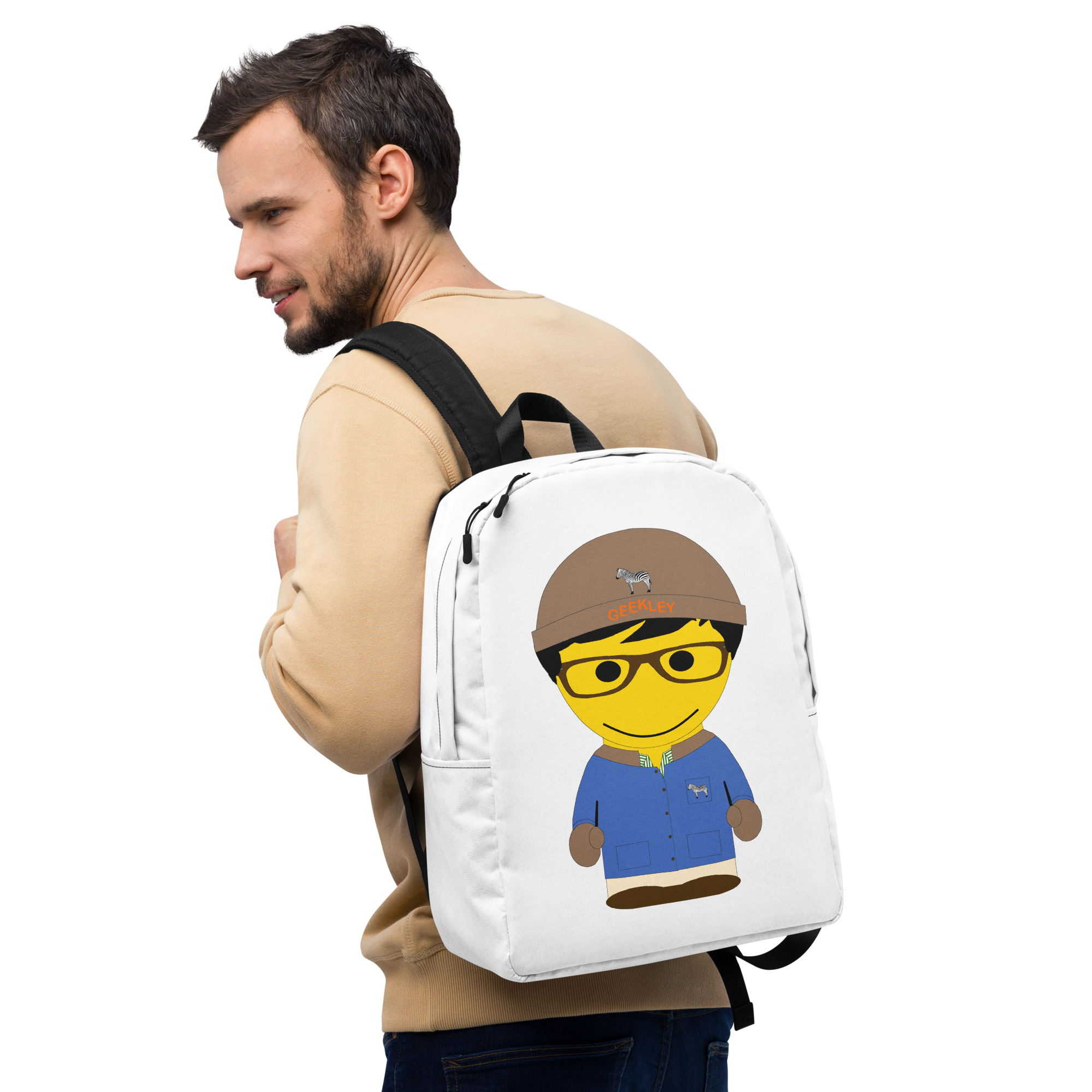 Sac à dos minimaliste (FORBLU-LOGBON-VER001)