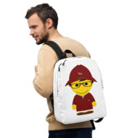 Sac à dos minimaliste - polo laine bordeaux - Fitzgerald