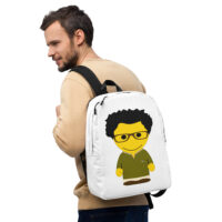 Sac à dos minimaliste - polo laine vert sapin - Alistair