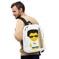 Sac à dos minimaliste - "Sports" surf marine & gris