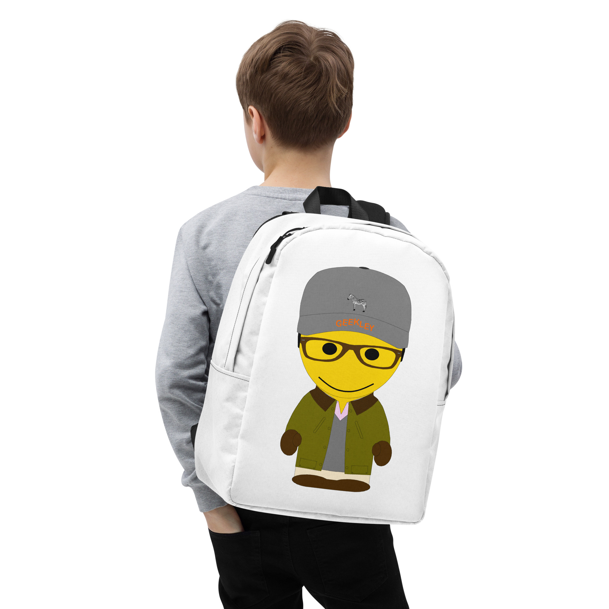 Sac à dos minimaliste (BARVER-COVCAP-GRE005) – Image 4