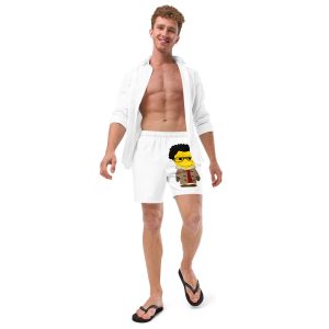 Short de bain recyclé (DUFCC2-CORBDX-LOG002)