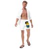 Short de bain recyclé (SWECC2-TSHNAV-BEI001)