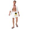 Short de bain recyclé (SPOTEN-CAP001-BLA001)