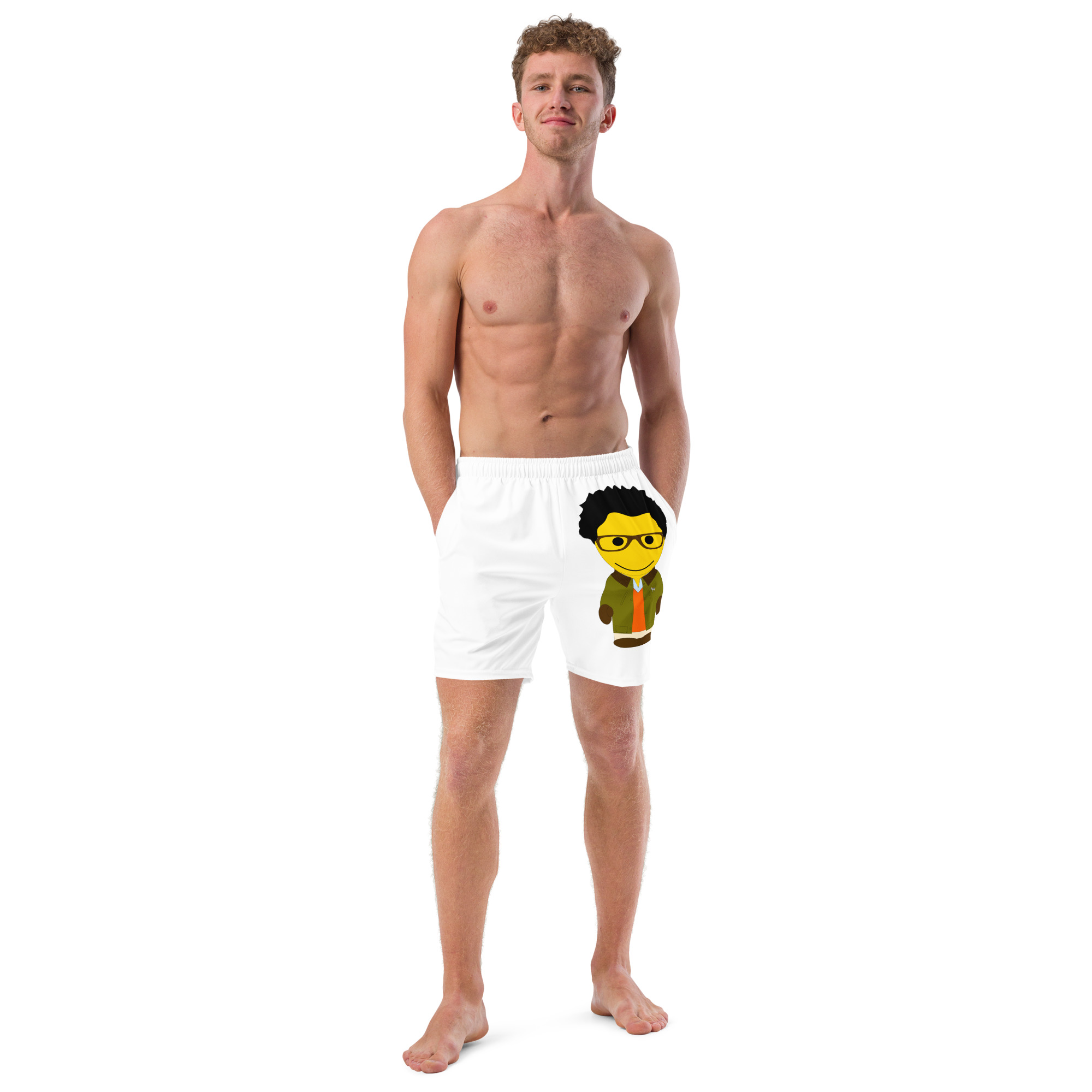 Short de bain recyclé (BARVER-COVCC2-ORA003)