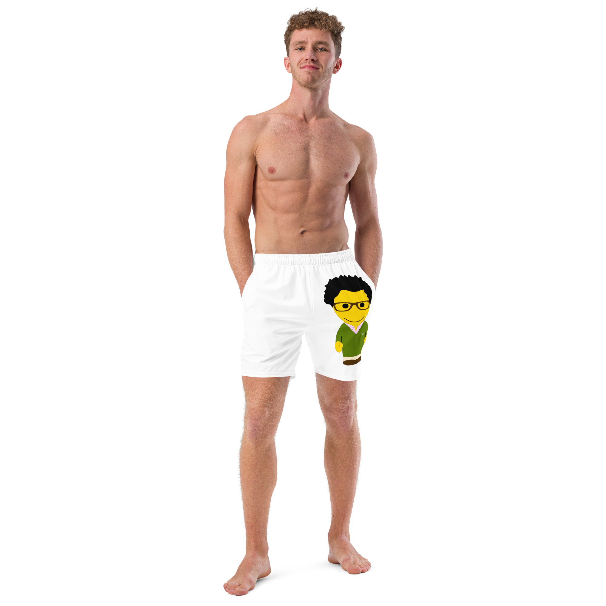Short de bain recyclé (COVCC2-LOGVER-ROS001)