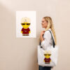 Tote bag (SWECAP-TSHBDX-BEI001)