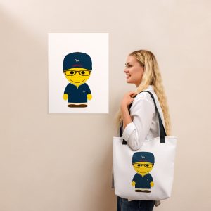 Tote bag (POLCAP-LOGNAV-RAY001)