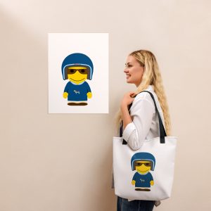 Tote bag (SWEBIK-POLBLU-CIE001)