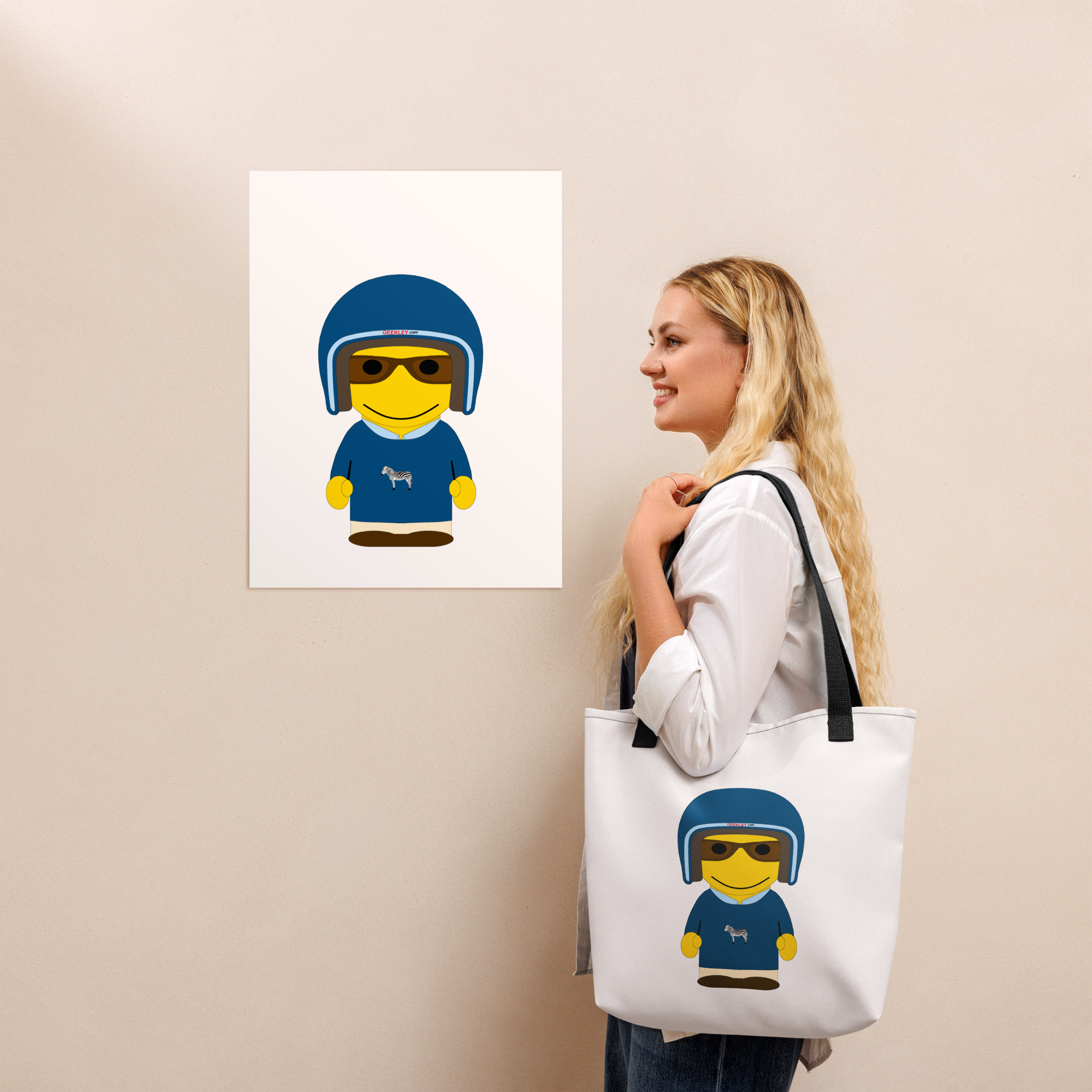 Tote bag (SWEBIK-POLBLU-CIE001)
