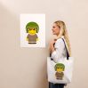 Tote bag (CORBIK-LOGCAM-ROS001)