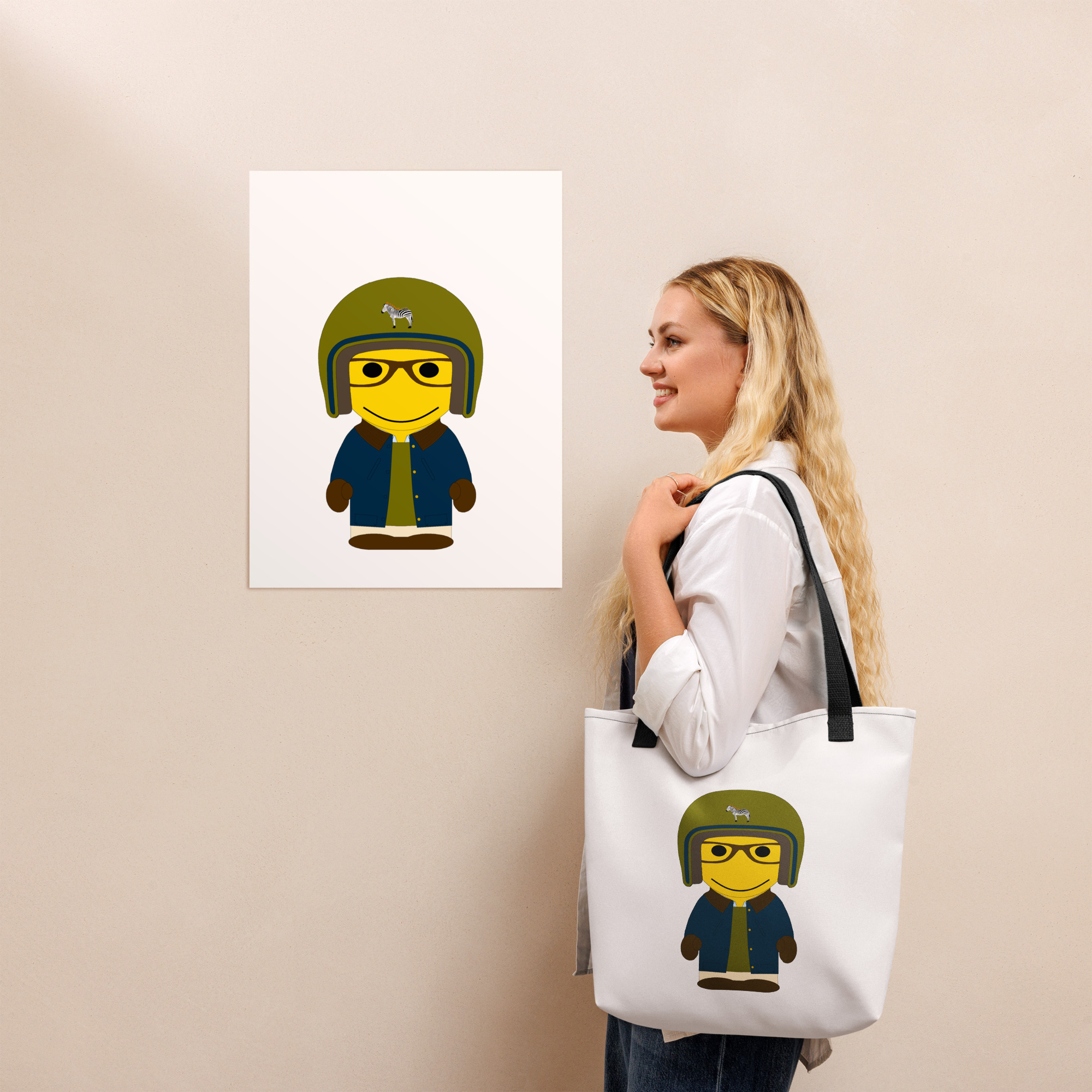 Tote bag (BARBLU-CORBIK-KAK003)