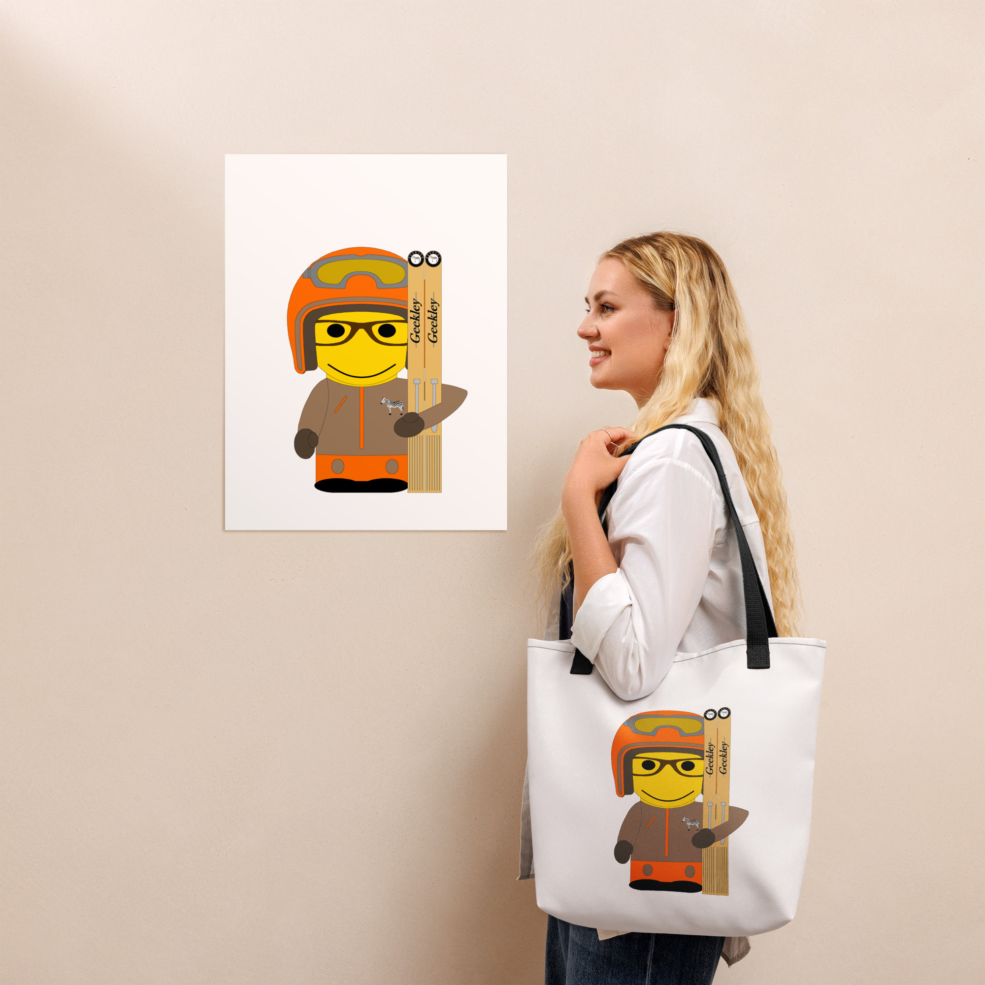 Tote bag (SPOSKI-STY001-LOG007)