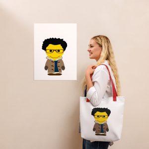 Tote bag (DUFCC2-CORBLU-LOG003)