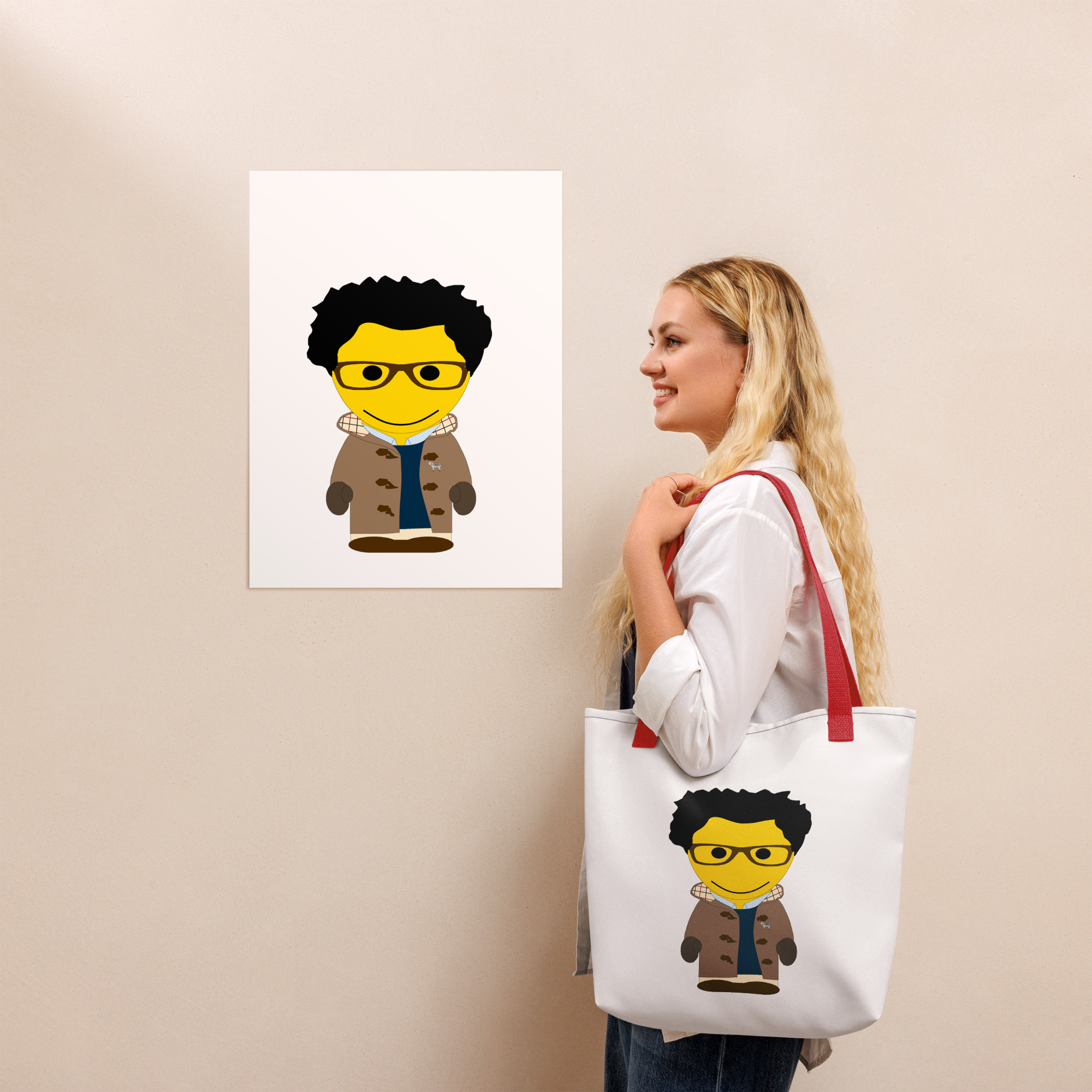 Tote bag (DUFCC2-CORBLU-LOG003)
