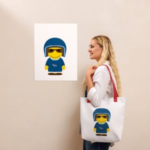 Tote bag (SWEBIK-POLBLU-CIE001)