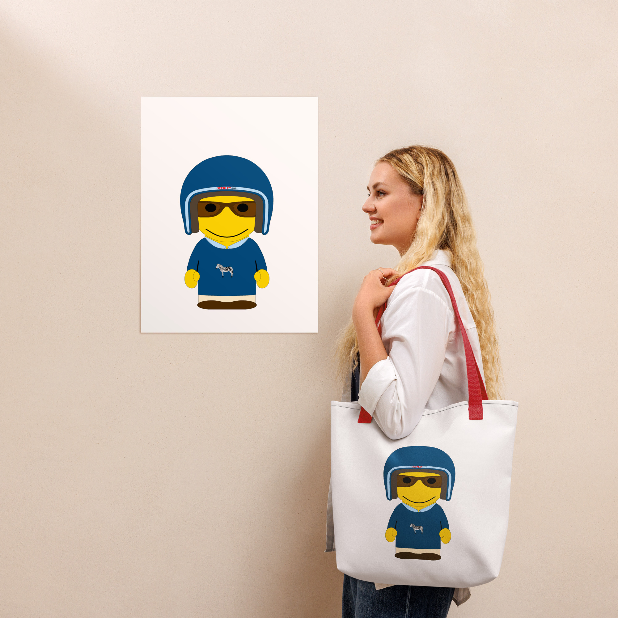 Tote bag (SWEBIK-POLBLU-CIE001)