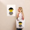Tote bag (FORGRE-LOGCC1-BLU001)