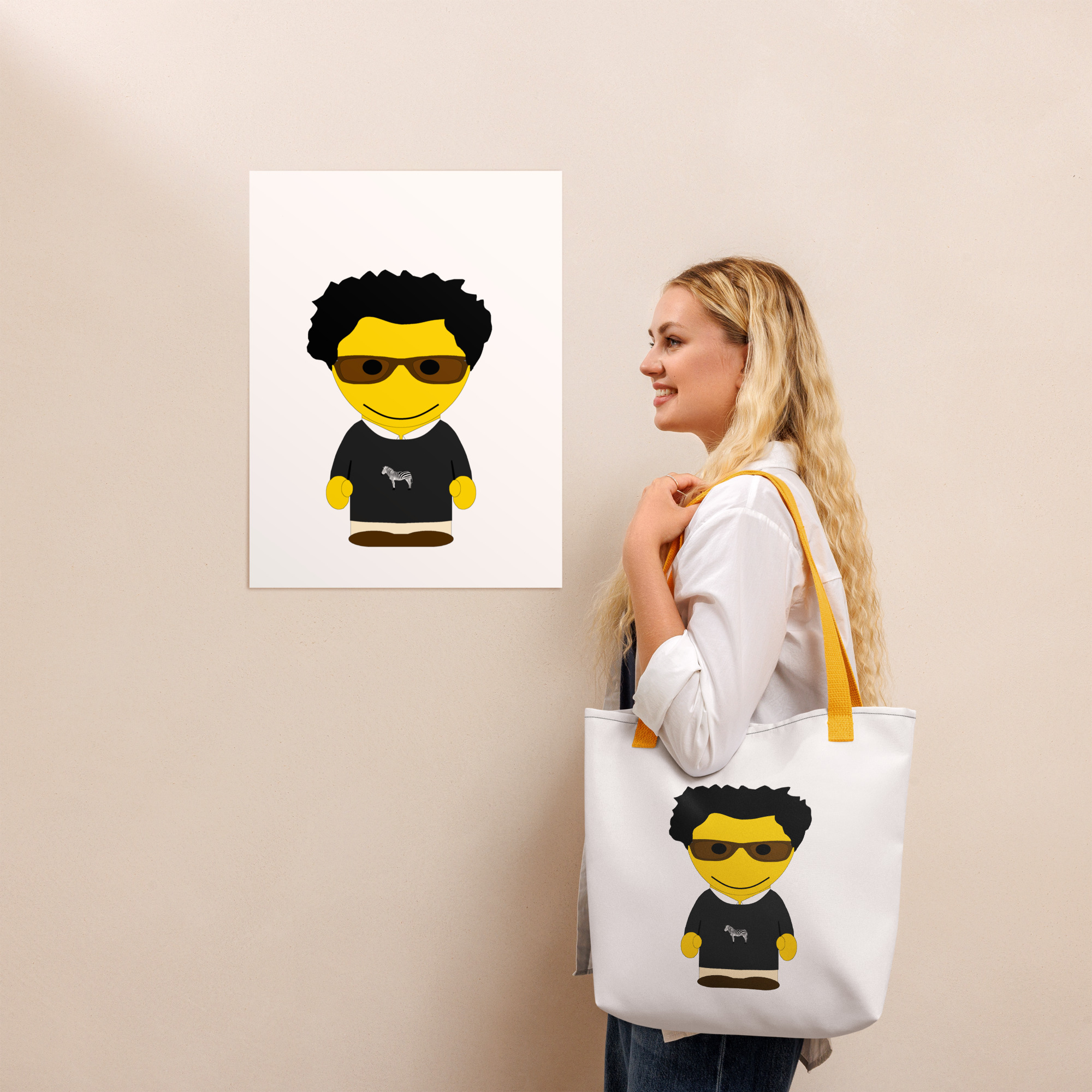 Tote bag (SWECC2-POLBLA-WHI001)
