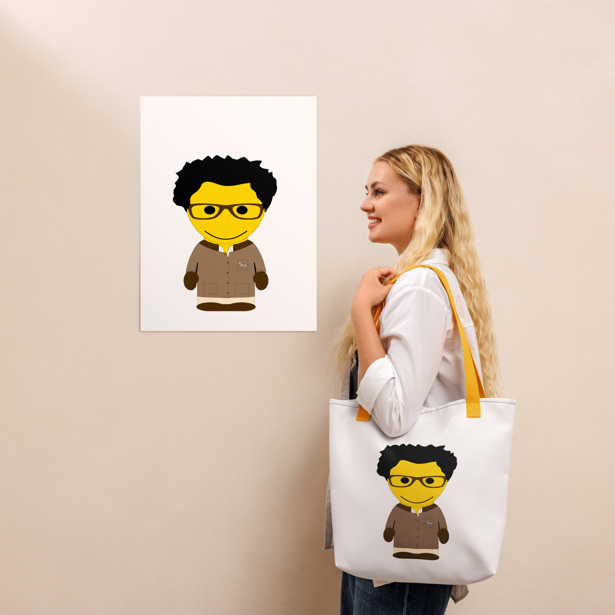 Tote bag (FORBEI-LOGCC2-WHI001)