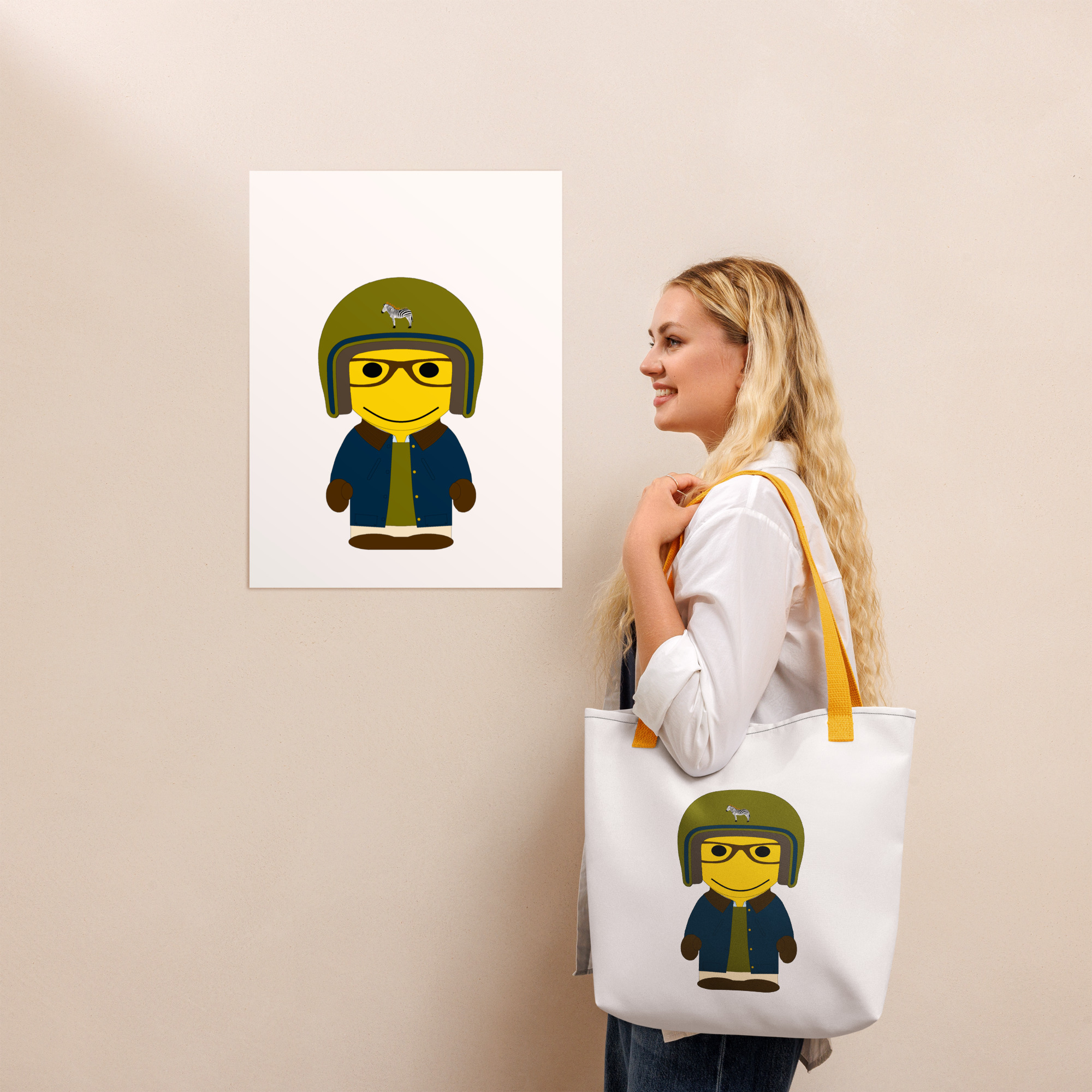 Tote bag (BARBLU-CORBIK-KAK003)