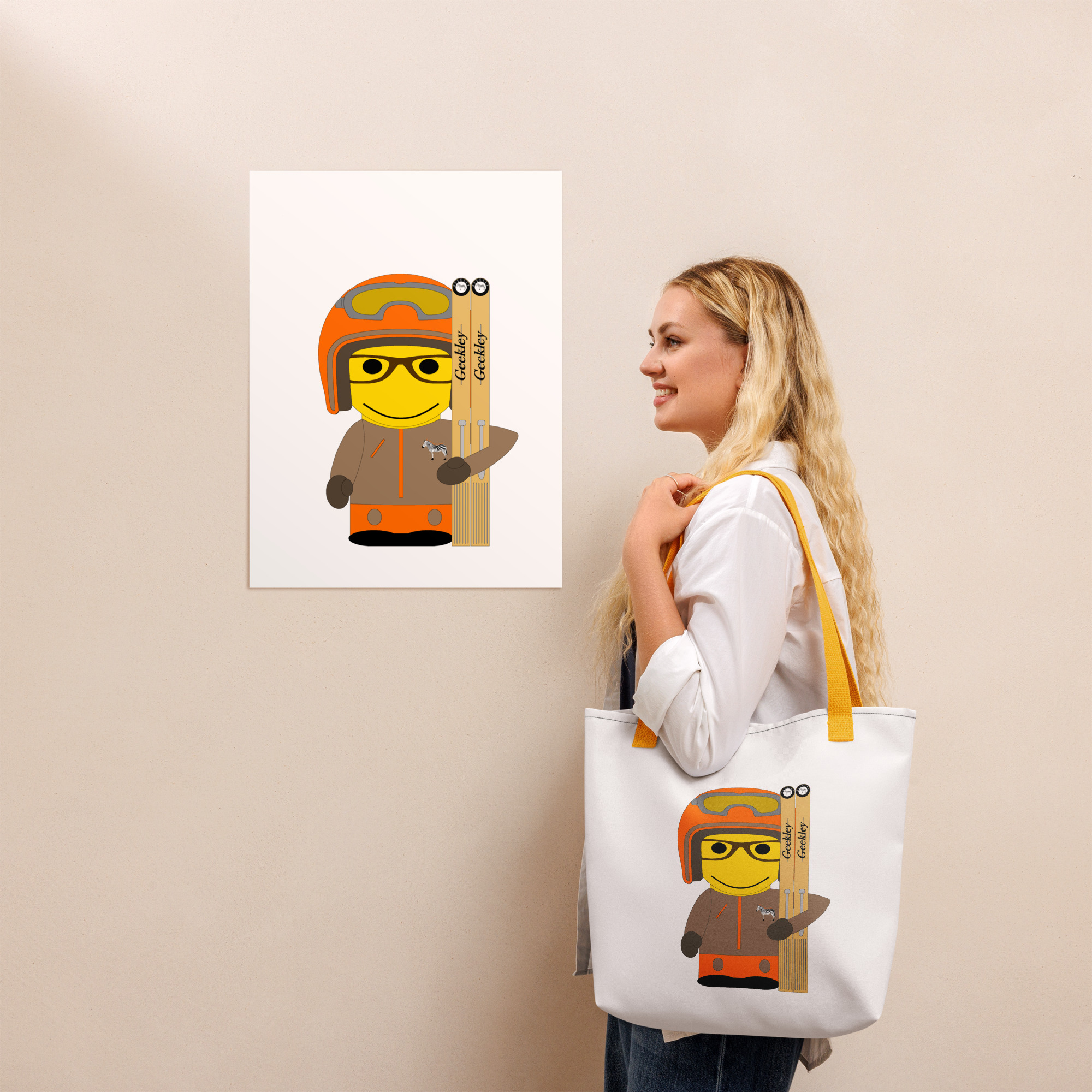 Tote bag (SPOSKI-STY001-LOG007)