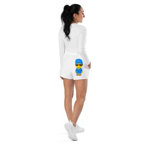 Short de sport (POLUNI-LOGBLU-CAP001)