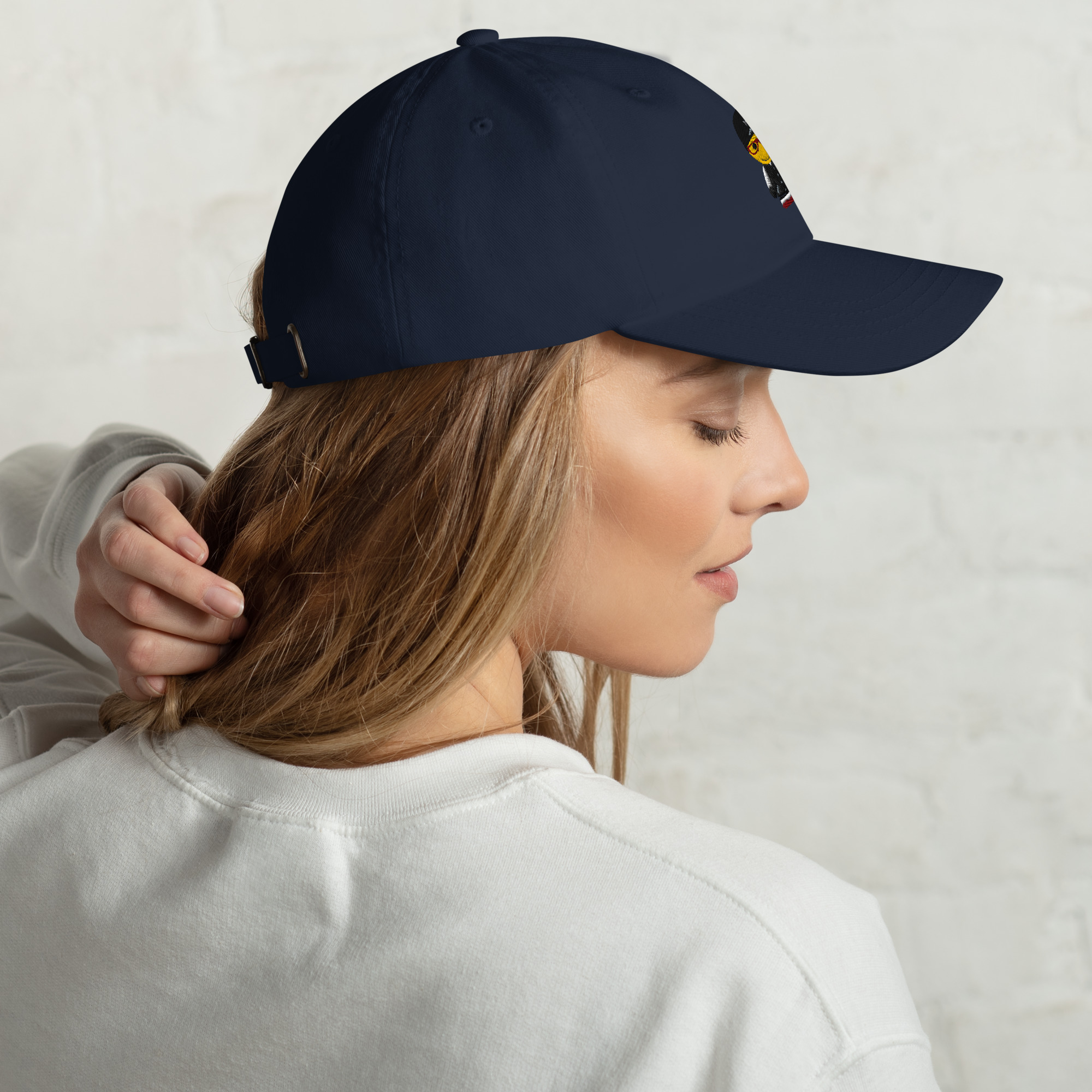 Casquette de baseball (COLCAP-LOG001-BLA002) – Image 4