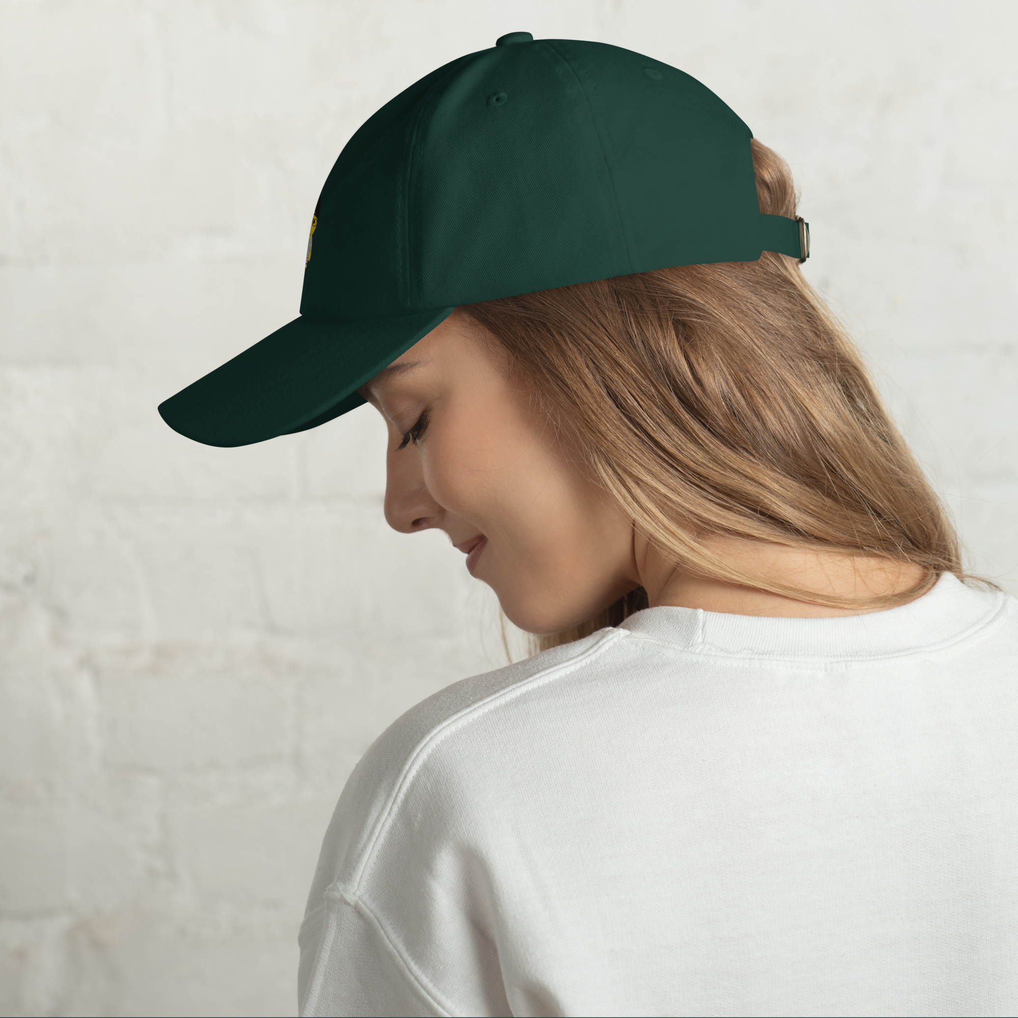 Casquette de baseball (CHECAR-LOGCAP-BLAMOU1) – Image 12