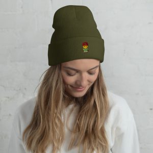 Bonnet à revers (FORKAK-LOGCAP-RED001)