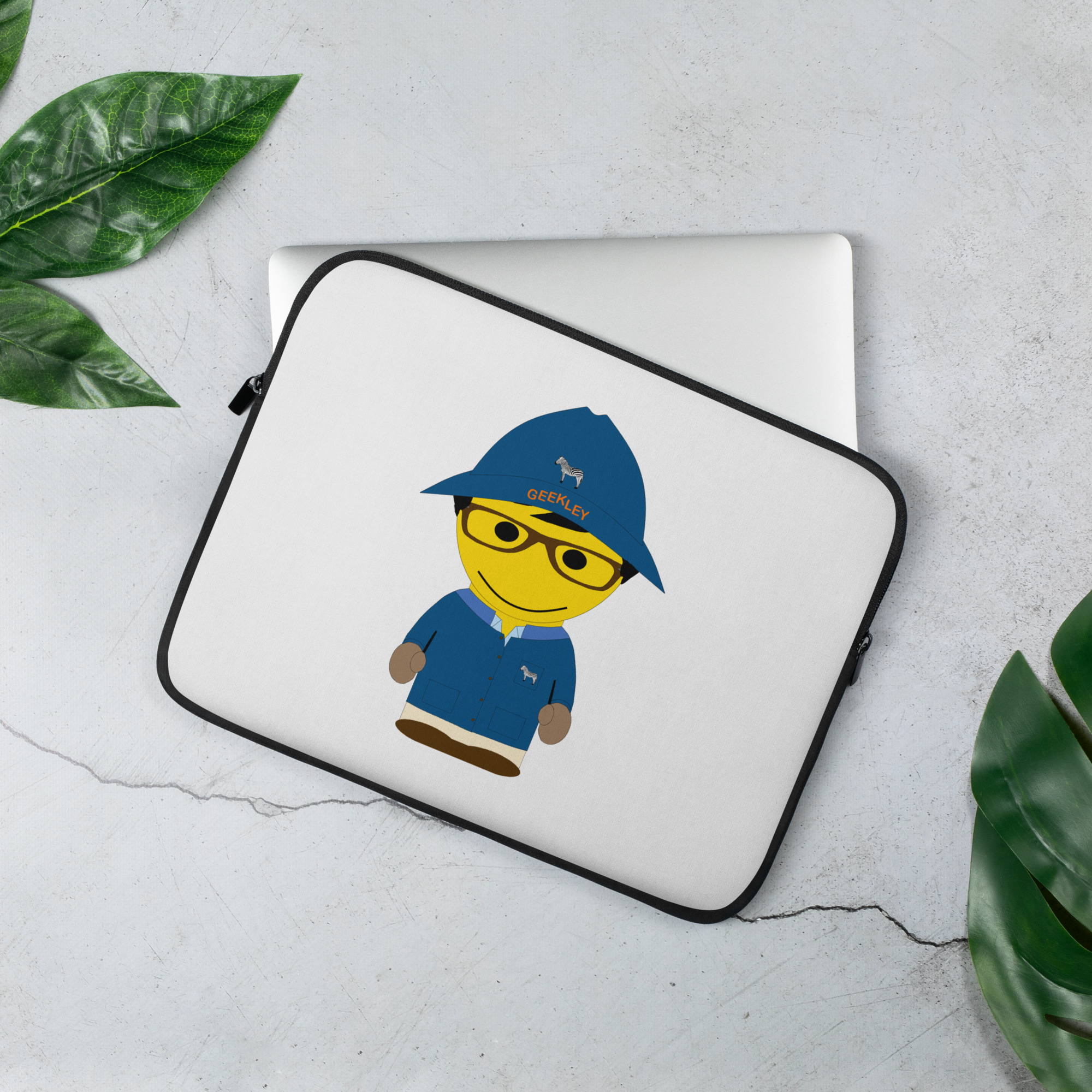 Housse pour ordinateur portable (FORNAV-LOGBOB-BLU001)