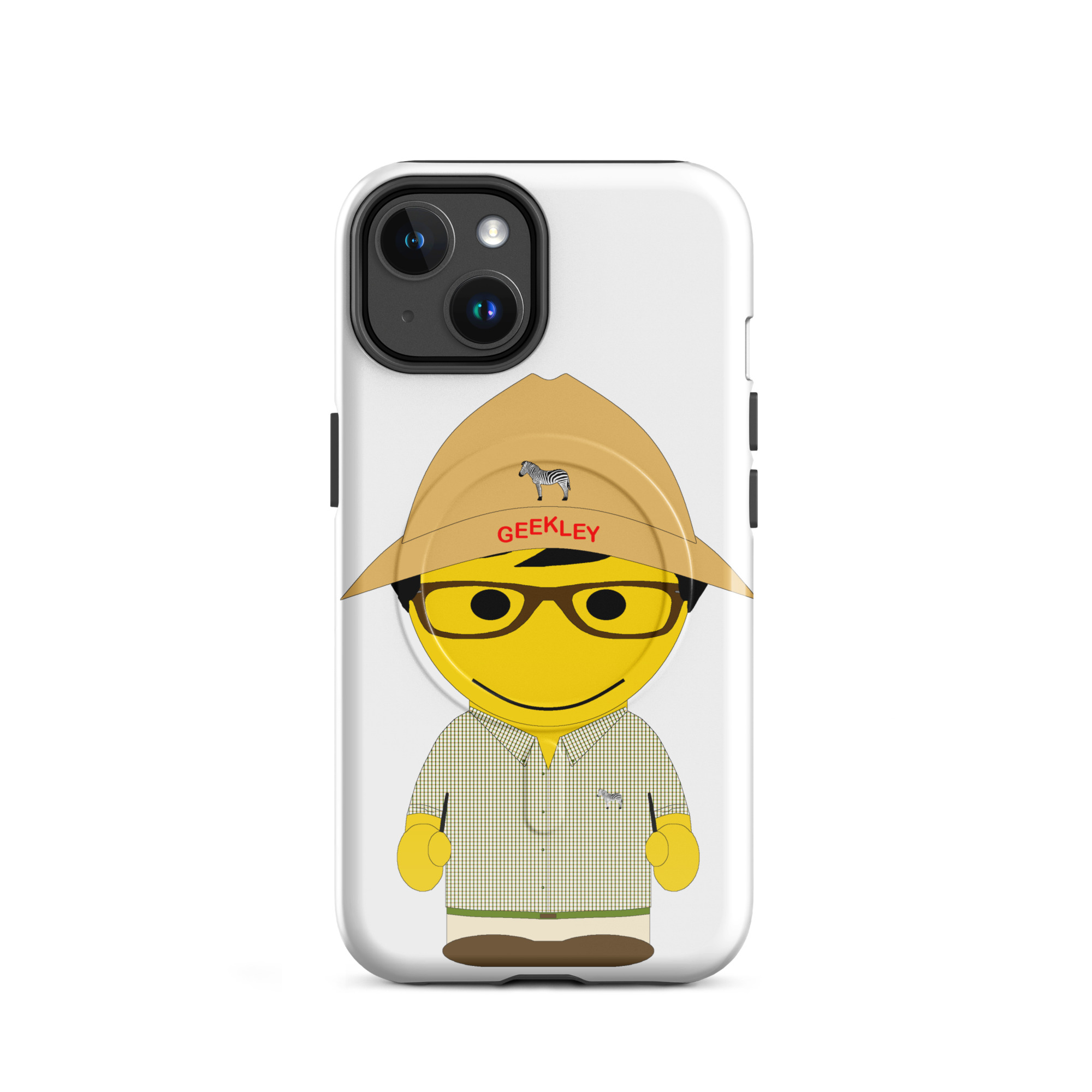 Coque iPhone® (MagSafe®) - (CHECAR-LOGBOB-BEIVER2)