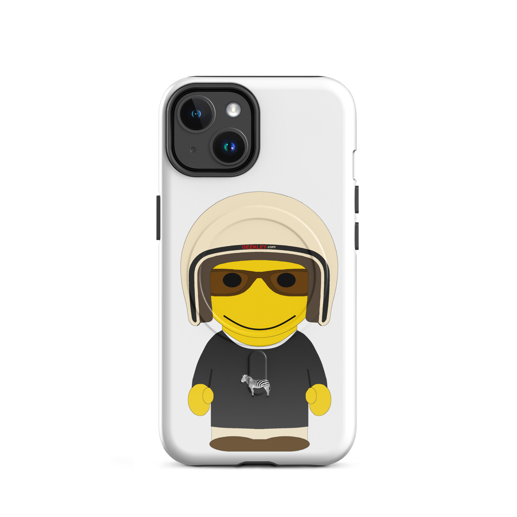 Coque iPhone® (MagSafe®) - (SWEBIK-TSHBLA-BEI001)