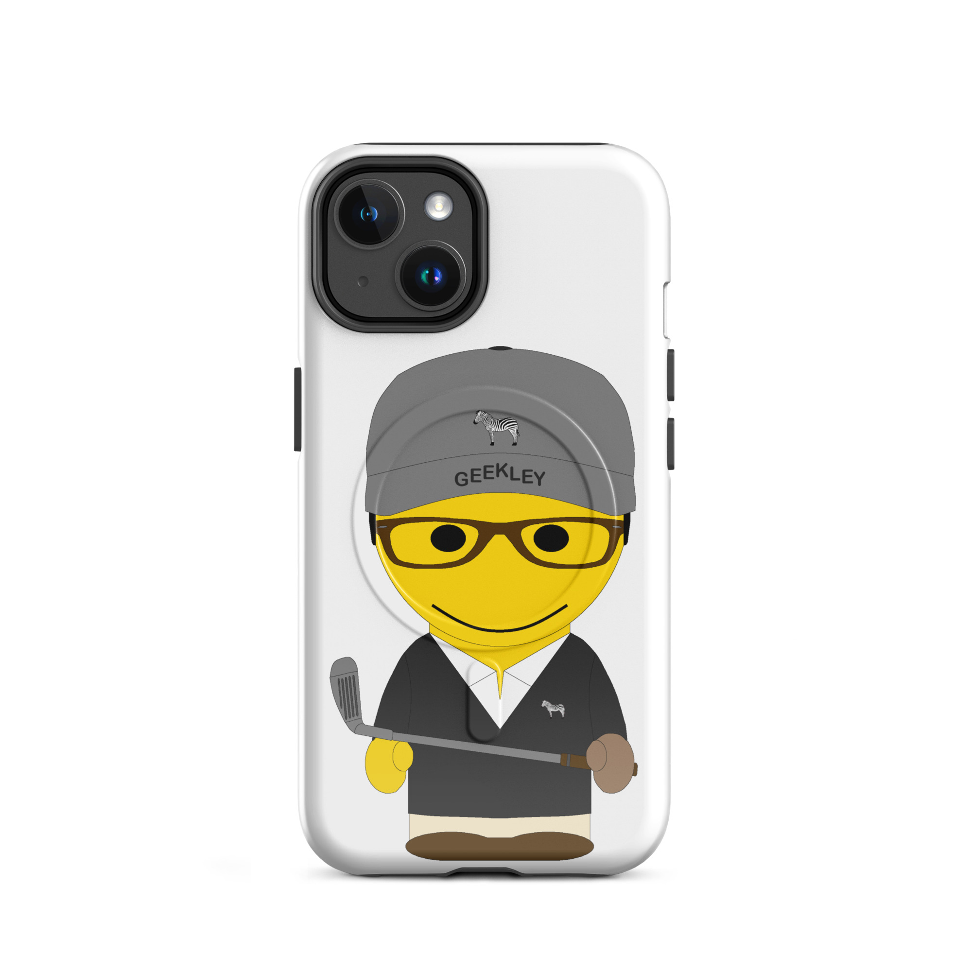 Coque iPhone® (MagSafe®) - (SPOGOL-CAP001-BLA004)