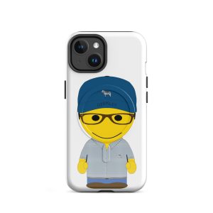 Coque iPhone® (MagSafe®) - (CHECAR-LOGCAP-BLUGRE1)
