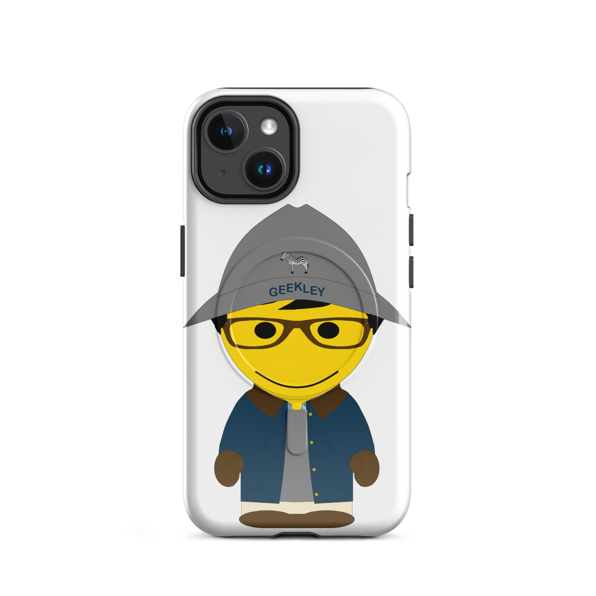 Coque iPhone® (MagSafe®) - (BARBLU-CORBOB-GRE002)