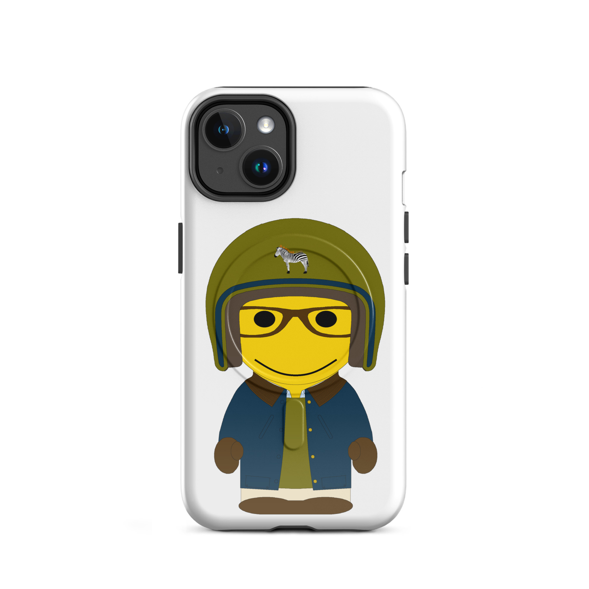 Coque iPhone® (MagSafe®) -  (BARBLU-CORBIK-KAK003)