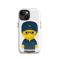 Coque iPhone® (MagSafe®) - polo laine marine - Charles
