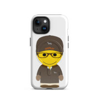 Coque iPhone® (MagSafe®) - veste forestière marine - Charles